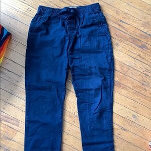 Boys Navy Blue Joggers
